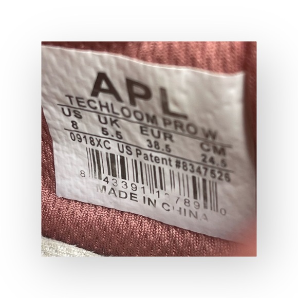 APL 𖤐  Limited Edition Techloom Pro Running Sneakers 𖤐 Gradient Pink Ombré 8M - Picture 14 of 16